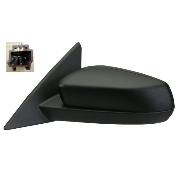 KAI New Standard Replacement Driver Side Door Mirror, Fits 2010-2012 Ford Mustang