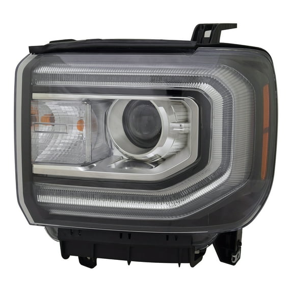 KAI New Standard Replacement Driver Side Headlight Assembly, Fits 2016-2019 GMC Sierra 1500