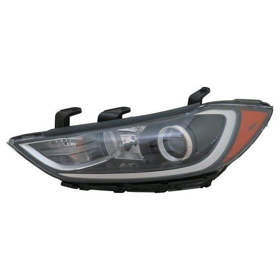 KAI New Standard Replacement Driver Side Headlight Assembly, Fits 2017-2018 Hyundai Elantra Sedan