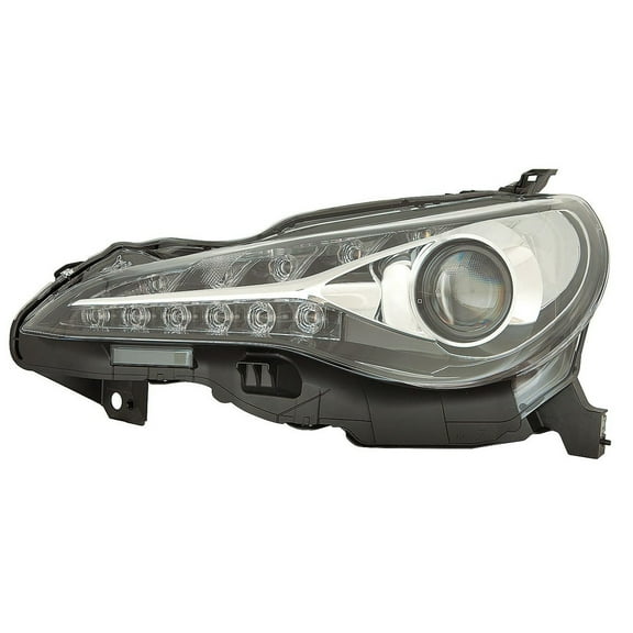 KAI New Standard Replacement Driver Side Headlight Assembly, Fits 2017-2019 Toyota 86 Coupe