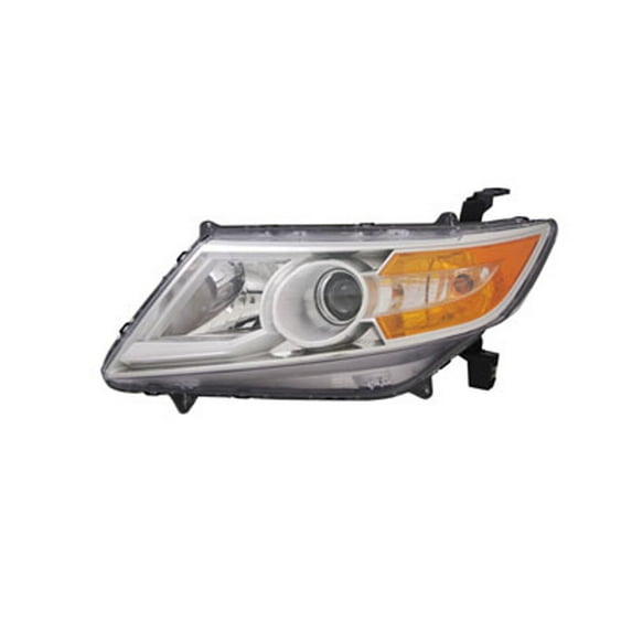 KAI New Standard Replacement Driver Side Headlight Lens And Housing, Fits 2011-2013 Honda Odyssey
