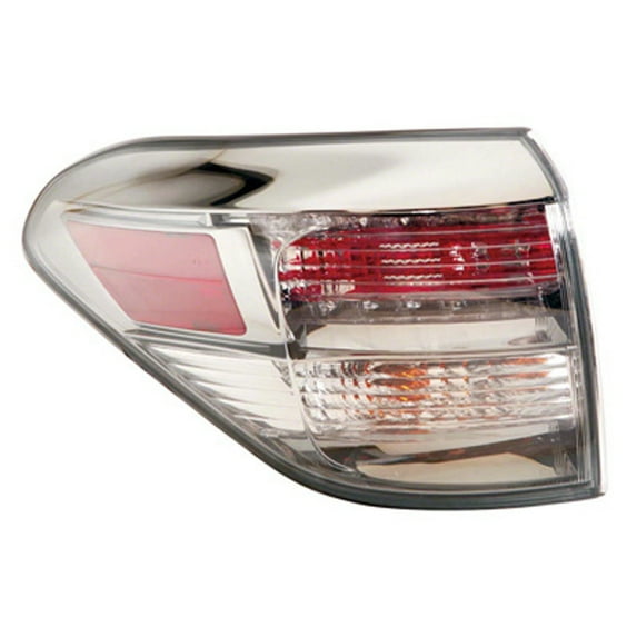 KAI New Standard Replacement Driver Side Outer Tail Light Assembly, Fits 2010-2012 Lexus RX350