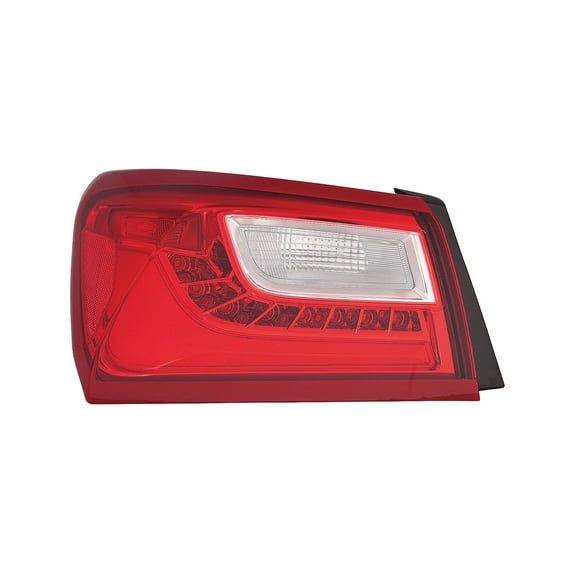 KAI New Standard Replacement Driver Side Outer Tail Light Assembly, Fits 2016-2018 Chevrolet Malibu
