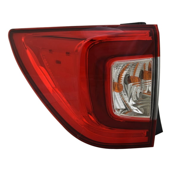 KAI New Standard Replacement Driver Side Outer Tail Light Assembly, Fits 2019-2022 Honda Pilot