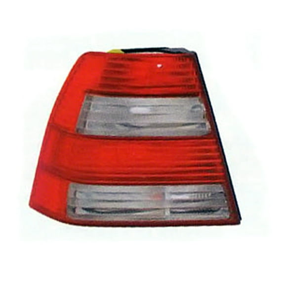 KAI New Standard Replacement Driver Side Tail Light Lens And Housing, Fits 2004-2005 Volkswagen Jetta