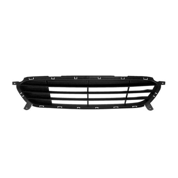 KAI New Standard Replacement Front Bumper Cover Grille, Fits 2014-2017 Hyundai Accent Hatchback