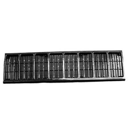 KAI New Standard Replacement Front Grille, Fits 1988-1990 Jeep Cherokee
