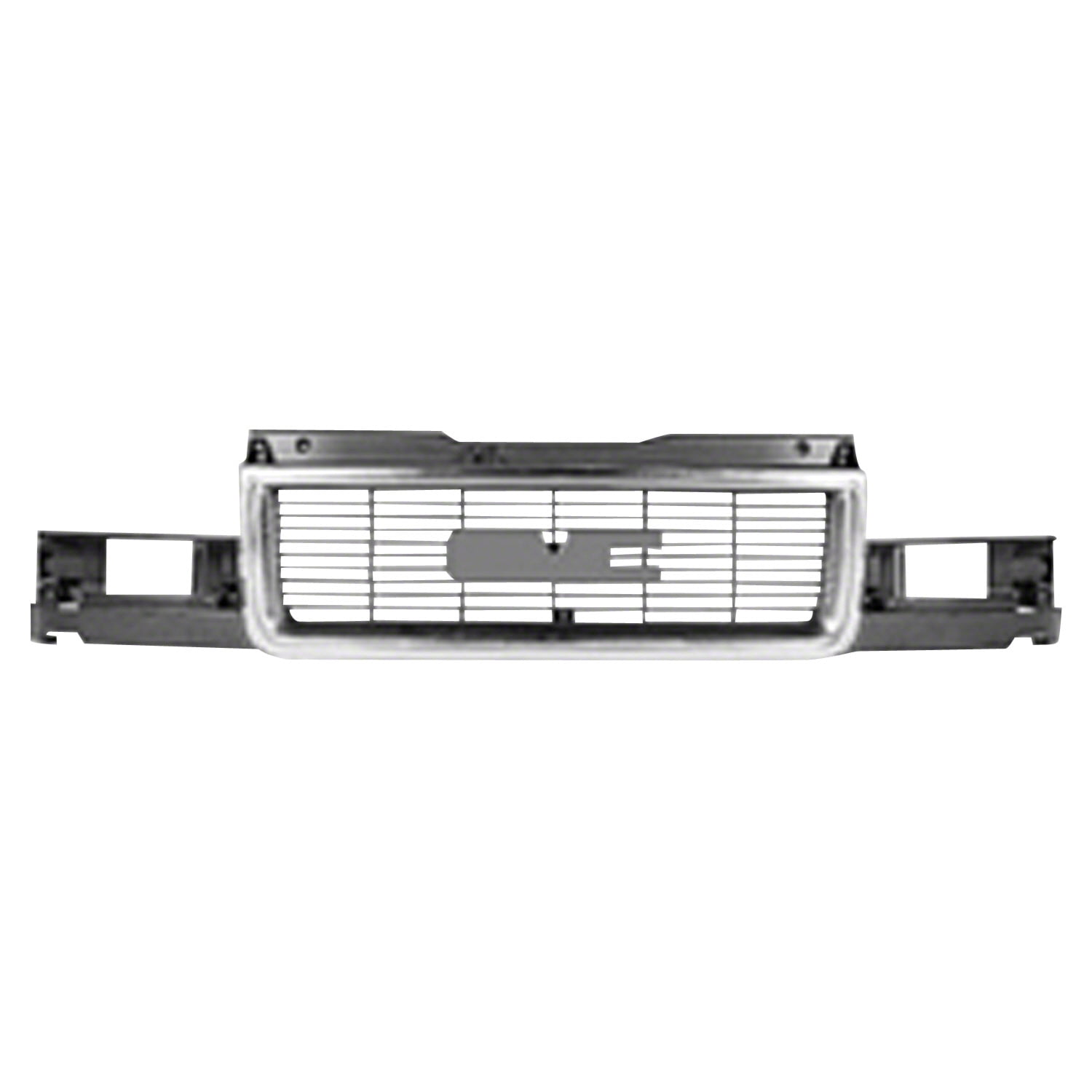 KAI New Standard Replacement Front Grille, Fits 1995-2005 GMC Safari Van