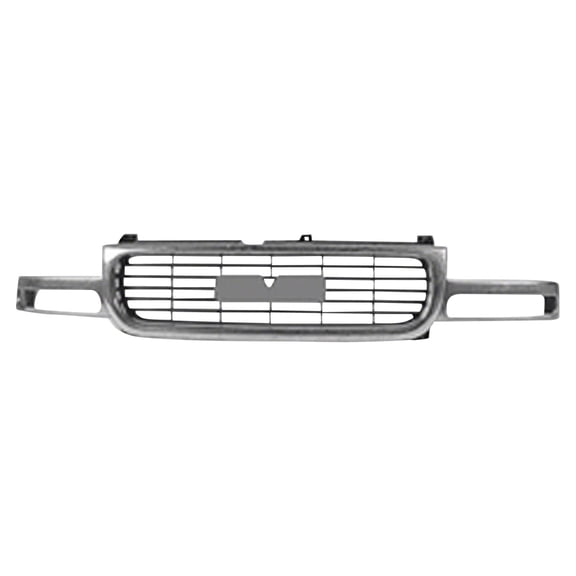 KAI New Standard Replacement Front Grille, Fits 1999-2002 GMC Sierra