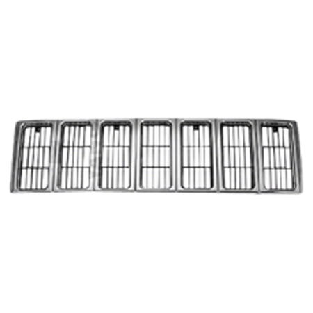 KAI New Standard Replacement Front Grille, Fits 2000-2001 Jeep Cherokee
