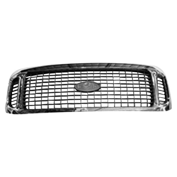 KAI New Standard Replacement Front Grille, Fits 2000-2004 Ford Excursion