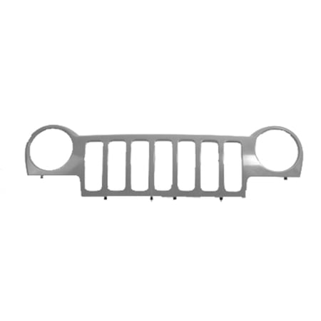 KAI New Standard Replacement Front Grille, Fits 2002-2004 Jeep Liberty