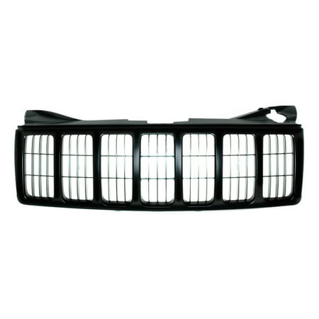 KAI New Standard Replacement Front Grille, Fits 2005-2007 Jeep Grand Cherokee