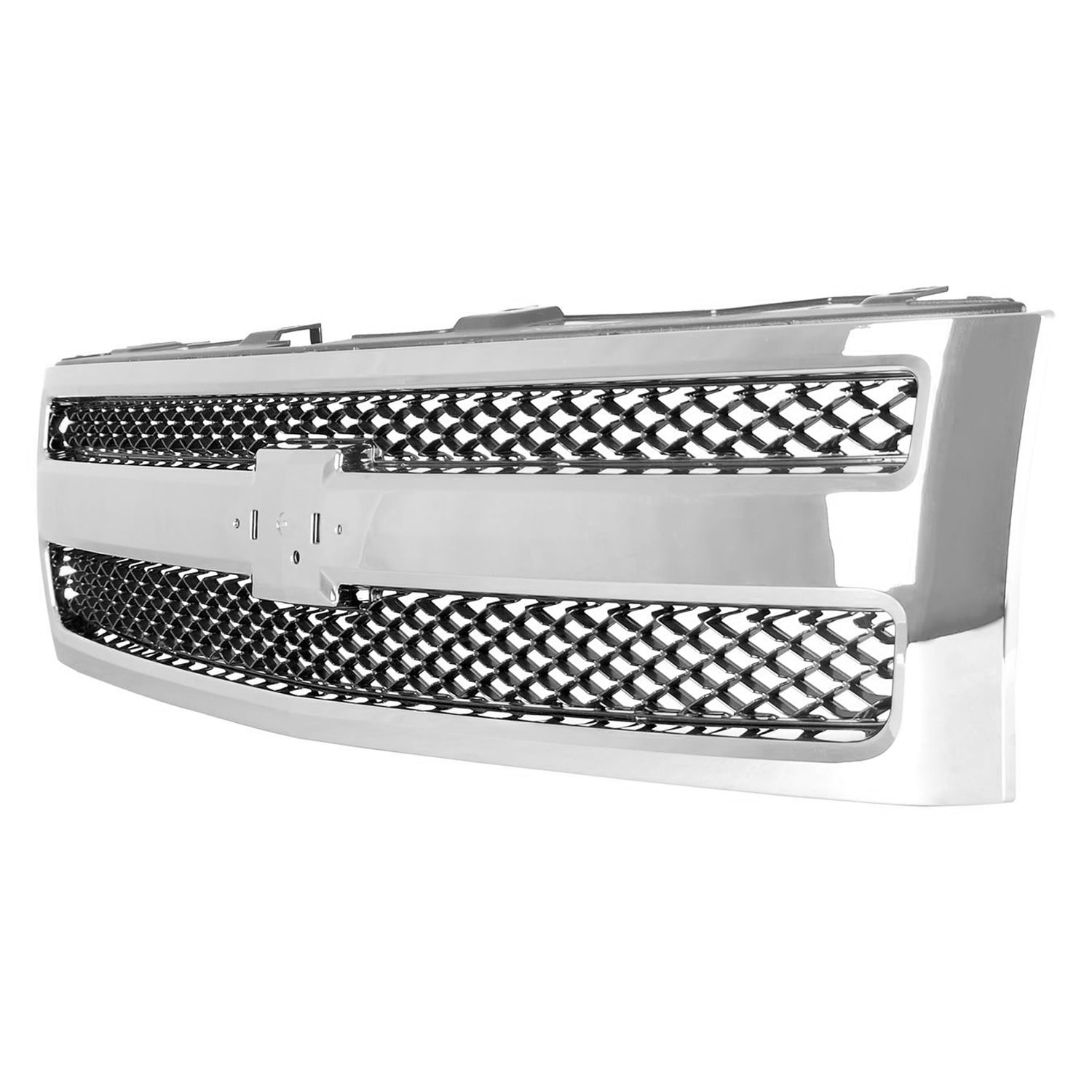 KAI New Standard Replacement Front Grille, Fits 2007-2013 Chevrolet Silverado