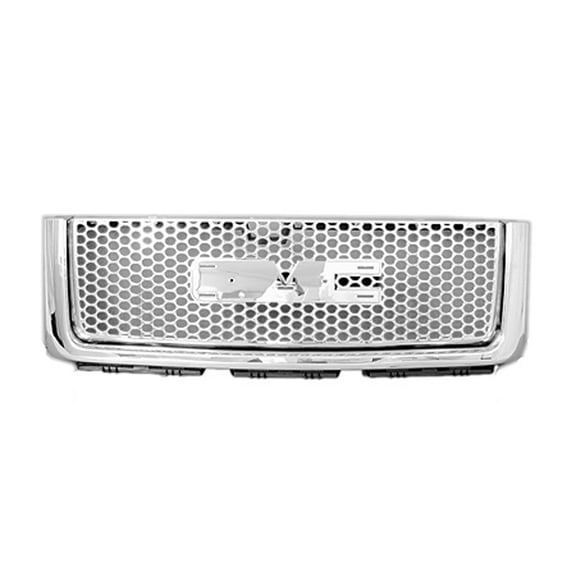KAI New Standard Replacement Front Grille, Fits 2007-2013 GMC Sierra Denali