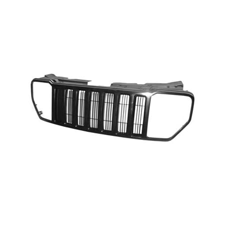 KAI New Standard Replacement Front Grille, Fits 2008-2012 Jeep Liberty