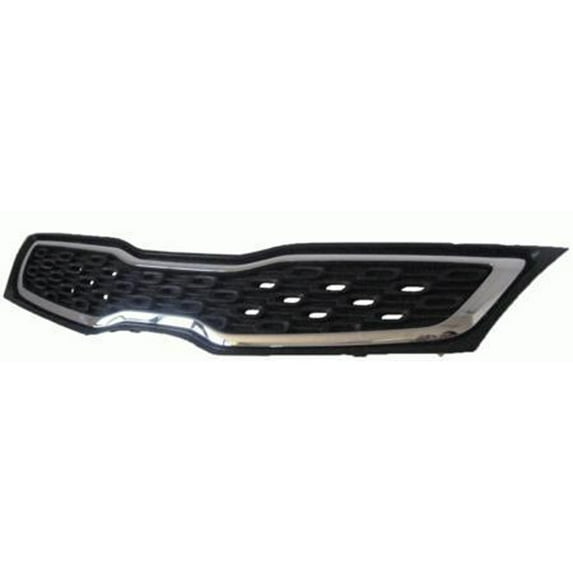 KAI New Standard Replacement Front Grille, Fits 2012-2015 Kia Rio Sedan