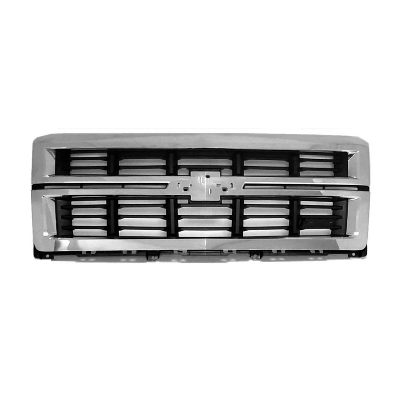 KAI New Standard Replacement Front Grille, Fits 2014-2015 Chevrolet Silverado 1500