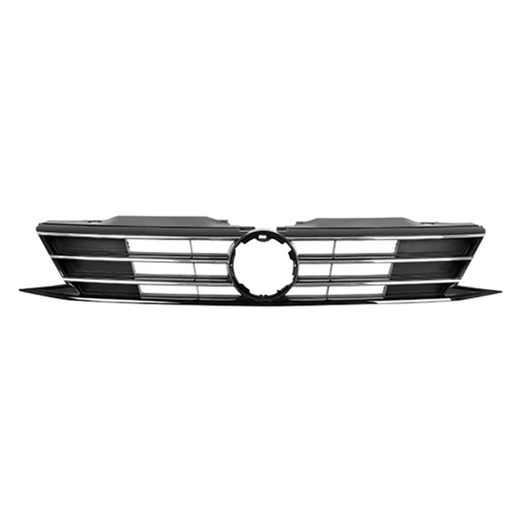 KAI New Standard Replacement Front Grille, Fits 2015-2018 Volkswagen Jetta