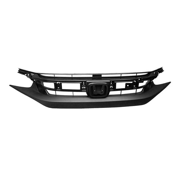 KAI New Standard Replacement Front Grille, Fits 2019-2020 Honda Civic Sedan