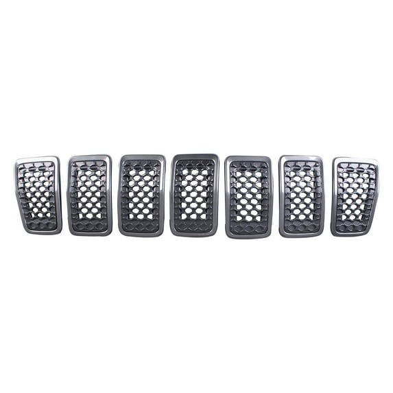 KAI New Standard Replacement Front Grille, Fits 2019-2021 Jeep Cherokee