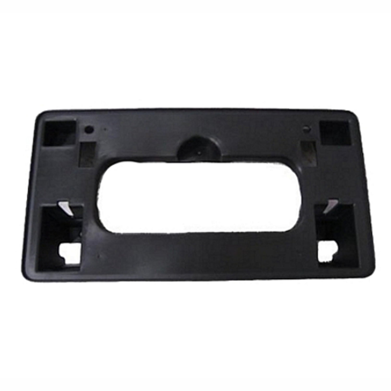 Front License Plate Bracket For 2006-2008 Honda Civic | Black ABS Plastic AM Autoparts