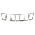 thumbnail image 1 of KAI New Standard Replacement Grille Trim Ring Set, Fits 2014-2016 Jeep Grand Cherokee, 1 of 1