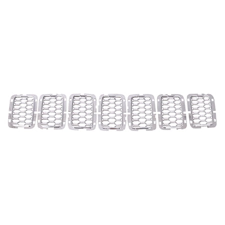 KAI New Standard Replacement Grille Trim Ring Set, Fits 2017-2021 Jeep Grand Cherokee