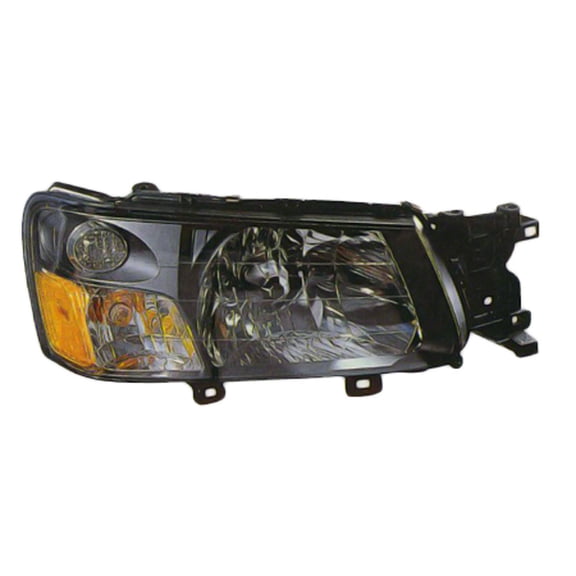 KAI New Standard Replacement Passenger Side Headlight Assembly, Fits 2003-2004 Subaru Forester