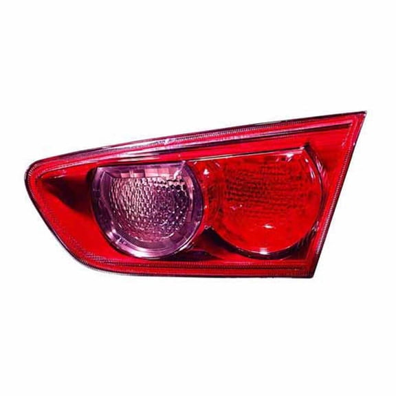 KAI New Standard Replacement Passenger Side Inner Tail Light Assembly, Fits 2008-2008 Mitsubishi Lancer Evolution