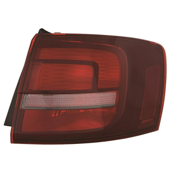 KAI New Standard Replacement Passenger Side Outer Tail Light Assembly, Fits 2011-2018 Volkswagen Jetta
