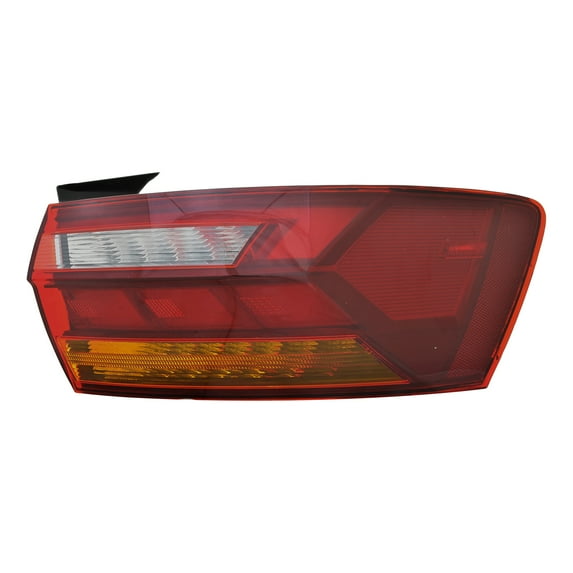 KAI New Standard Replacement Passenger Side Outer Tail Light Assembly, Fits 2019-2020 Volkswagen Jetta