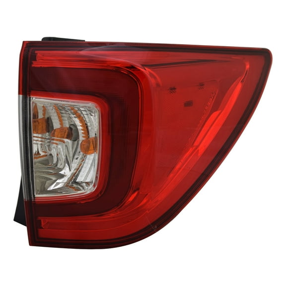 KAI New Standard Replacement Passenger Side Outer Tail Light Assembly, Fits 2019-2022 Honda Pilot