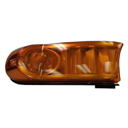 KAI New Standard Replacement Passenger Side Turn Signal/Parking/Side Marker Light Assembly, Fits 2007-2011 Toyota FJ Cruiser