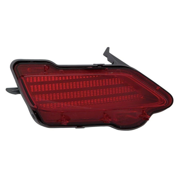KAI New Standard Replacement Rear Driver Side Bumper Cover Reflector, Fits 2013-2015 Toyota Rav4