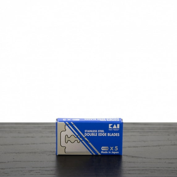 KAI Stainless Steel Double Edge Razor Blades-180 Blade Pack