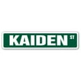 thumbnail image 1 of KAIDEN Street Sign Childrens Name Room Sign | Indoor/Outdoor |  30" Wide, 1 of 5