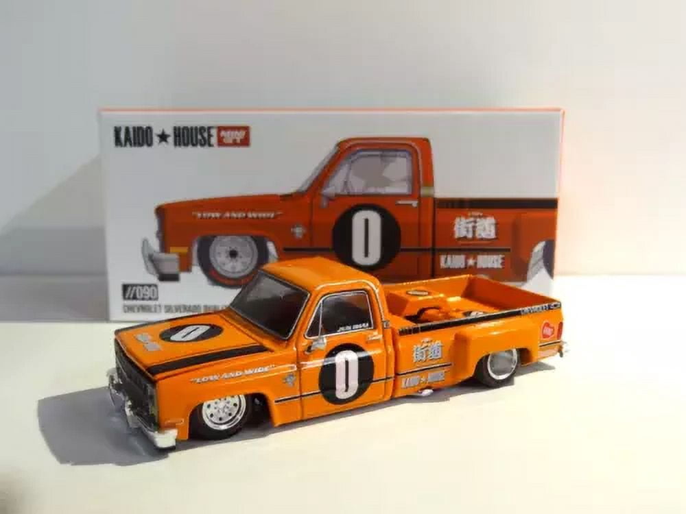 Mini GT x Kaido House 1983 Chevy Silverado Dually V1 in Purple – Rocketbox Diecast Warehouse Mini GT x Kaido House 1983 Chevy Silverado Dually V1 in Purple – Rocketbox Diecast Warehouse