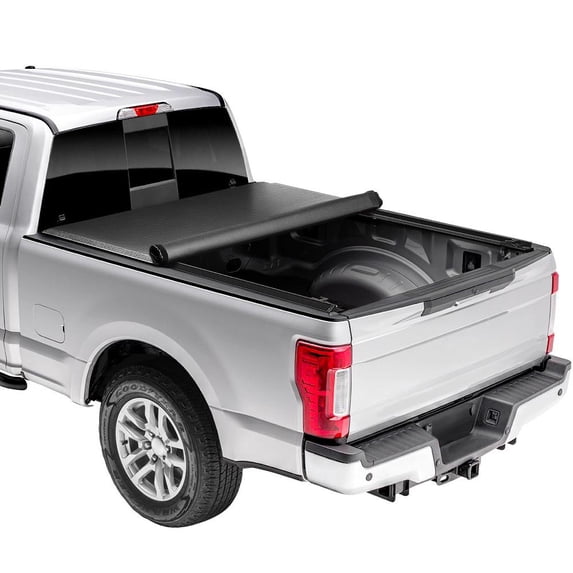KAIHUIXING 1pc 5.6Ft Soft Top Roll-up Tonneau Cover Truck Bed for Ford for F150 2015-2020 0628