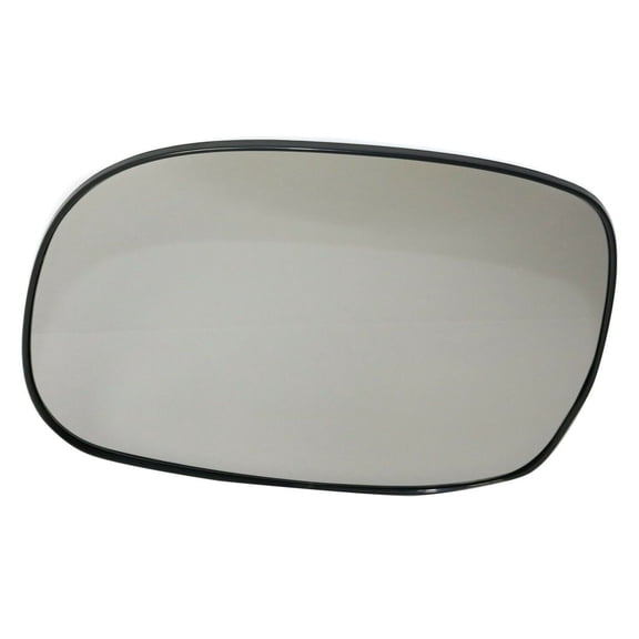 KAIHUIXING 1pc Left Driver Side Heated Exterior Rear View Mirror Glass with Backing Plate for Toyota for Sequoia 2001-2007 for Tundra 2000-2006 TO1324124 879090C070