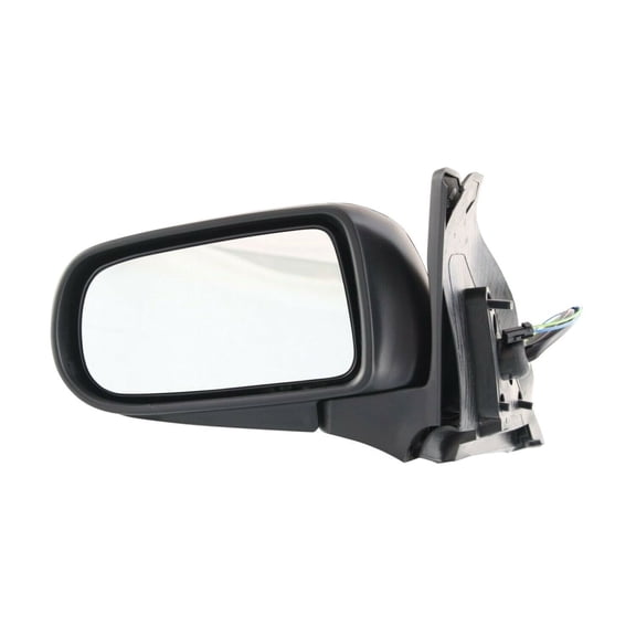 KAIHUIXING 1pc Left Driver Side Paintable Power Non-Heated Operate Manual Folding Exterior Door Rear View Mirror for Mazda for Protege SE 02-03 & DX/ES/LX 99-03 for Protege5 Base 02-03