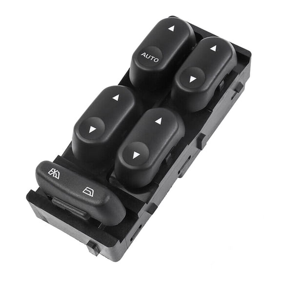 KAIHUIXING 1pc Power Door Window Control Switch Front Left Driver Side Black for Ford for Explorer 2003 for F350 SuperDuty 2003-2004 1L2Z14529BA M52043F