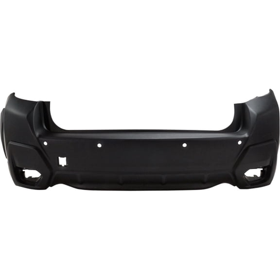 KAIHUIXING 1pc Rear Primed Bumper Cover Fascia Primed Park Assist Sensor Cut-out for Subaru for Crosstrek Base/Convenience/Limited/Sport 18-22 & Hybrid 19-22 & Hybrid Limited 20-22 & Outdoor 21-22