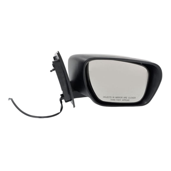KAIHUIXING 1pc Right Passenger Side Paintable Power Heated Operate Manual Folding Exterior Door Rear View Mirror for Mazda for CX-7 Sport 07-12 & GS/GT 08-12 & /SV 10-12 Without Auto-Dimming
