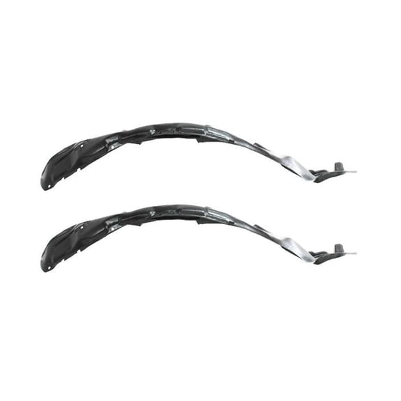 KAIHUIXING 2 Set of - Wheel Liner Front Right Passenger Side Plastic for Honda for Civic CX/DX/EX/LX/Si/VX 1992-1995