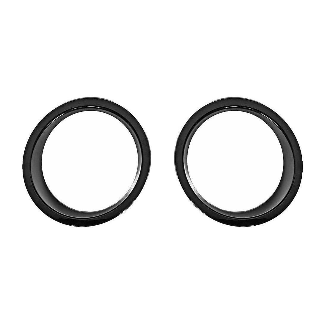 KAIHUIXING 2X Headlight Lamp Cover Trim Bezels Jk Jku Parts Front ...
