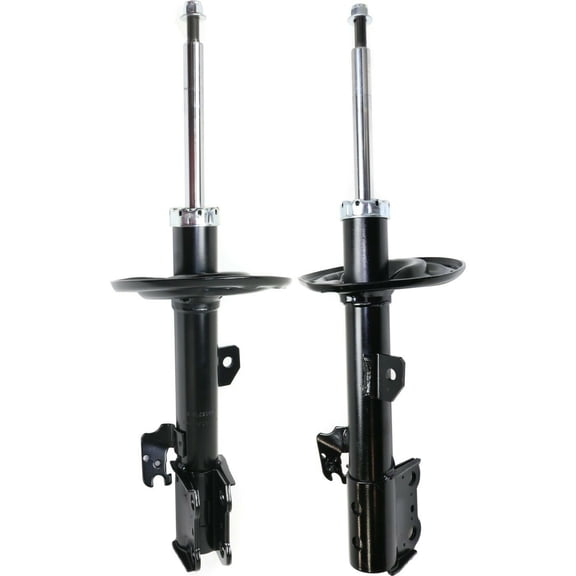 KAIHUIXING 2pc Strut Front Driver Passenger Side for Lexus for RX350 2010-2015,for Toyota for Highlander 2010-2013 (2) Struts 16.25 in. Collapsed Length Black Non-Adjustable-Damping Type
