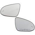 thumbnail image 1 of KAIHUIXING 2pcs Left & Right Side Heated Exterior Rear View Mirror Glass Without Trun Signal for Toyota for Camry 2013-2014 with Backing Plate 8790706011 8794706010, 1 of 7