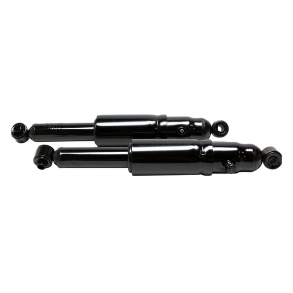 KAIHUIXING 2pcs Suspension Shock Absorber and Strut Assembly Set Left Driver and Right Passenger Upper Lower Side Iron Black Adjustable Twin-Tube Loop Mount Style for VW