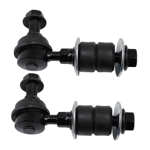KAIHUIXING 2pcs Suspension Sway Bar Linkages Front Rear Driver Passenger Left Right Side Rubber Non-Greasable 4 Wheel Drive for Swift for Esteem for Aerio for Eclipse for Stealth for 3000GT